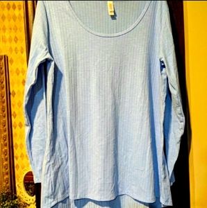 NWTS lularoe Long Sleeved Blue Shirt